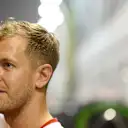 Sebastian Vettel (GER) Ferrari at Formula One World Championship, Rd13, Singapore Grand Prix, Practice, Marina Bay Street Circuit, Singapore, Friday 18 September 2015. © Sutton Motorsport Images