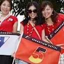 Fans at Formula One World Championship, Rd13, Singapore Grand Prix, Practice, Marina Bay Street Circuit, Singapore, Friday 18 September 2015. © Sutton Motorsport Images