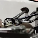 Accident damage on the car of Alexander Rossi (USA) Manor GP at Formula One World Championship, Rd13, Singapore Grand Prix, Practice, Marina Bay Street Circuit, Singapore, Friday 18 September 2015. © Sutton Motorsport Images