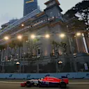 Alexander Rossi (USA) Marussia at Formula One World Championship, Rd13, Singapore Grand Prix, Qualifying, Marina Bay Street Circuit, Singapore, Saturday 19  September 2015. © Sutton Motorsport Images