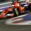Sebastian Vettel (GER) Ferrari SF15-T at Formula One World Championship, Rd13, Singapore Grand Prix, Qualifying, Marina Bay Street Circuit, Singapore, Saturday 19  September 2015. © Sutton Motorsport Images