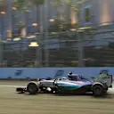 Nico Rosberg (GER) Mercedes AMG F1 W06 at Formula One World Championship, Rd13, Singapore Grand Prix, Qualifying, Marina Bay Street Circuit, Singapore, Saturday 19  September 2015. © Sutton Motorsport Images