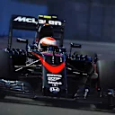 Jenson Button (GBR) McLaren MP4-30 at Formula One World Championship, Rd13, Singapore Grand Prix, Qualifying, Marina Bay Street Circuit, Singapore, Saturday 19  September 2015. © Sutton Motorsport Images