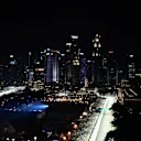 Skyline at Formula One World Championship, Rd13, Singapore Grand Prix, Qualifying, Marina Bay Street Circuit, Singapore, Saturday 19  September 2015. © Sutton Motorsport Images