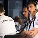 Toto Wolff (AUT) Mercedes AMG F1 Director of Motorsport at Formula One World Championship, Rd13, Singapore Grand Prix, Qualifying, Marina Bay Street Circuit, Singapore, Saturday 19  September 2015. © Sutton Motorsport Images