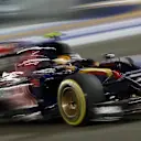 Carlos Sainz jr (ESP) Scuderia Toro Rosso STR10 at Formula One World Championship, Rd13, Singapore Grand Prix, Qualifying, Marina Bay Street Circuit, Singapore, Saturday 19  September 2015. © Sutton Motorsport Images
