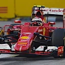 Kimi Raikkonen (FIN) Ferrari SF15-T at Formula One World Championship, Rd13, Singapore Grand Prix, Qualifying, Marina Bay Street Circuit, Singapore, Saturday 19  September 2015. © Sutton Motorsport Images