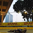 Romain Grosjean (FRA) Lotus E23 Hybrid at Formula One World Championship, Rd13, Singapore Grand Prix, Qualifying, Marina Bay Street Circuit, Singapore, Saturday 19  September 2015. © Sutton Motorsport Images