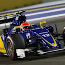 Felipe Nasr (BRA) Sauber C34 at Formula One World Championship, Rd13, Singapore Grand Prix, Qualifying, Marina Bay Street Circuit, Singapore, Saturday 19  September 2015. © Sutton Motorsport Images