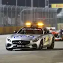 Safety Car leads out the field at Formula One World Championship, Rd13, Singapore Grand Prix, Race, Marina Bay Street Circuit, Singapore, Sunday 20 September 2015. © Sutton Motorsport Images