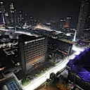 Scenic view of the Marina Mandarin Hotel at Formula One World Championship, Rd13, Singapore Grand Prix, Race, Marina Bay Street Circuit, Singapore, Sunday 20 September 2015. © Sutton Motorsport Images