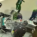 Lewis Hamilton (GBR) Mercedes AMG F1 W06 retires from the race at Formula One World Championship, Rd13, Singapore Grand Prix, Race, Marina Bay Street Circuit, Singapore, Sunday 20 September 2015. © Sutton Motorsport Images