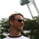 Jenson Button (GBR) McLaren at Formula One World Championship, Rd13, Singapore Grand Prix, Preparations, Marina Bay Street Circuit, Singapore, Thursday 17 September 2015. © Sutton Motorsport Images