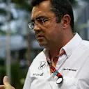 Eric Boullier (FRA) McLaren Racing Director at Formula One World Championship, Rd13, Singapore Grand Prix, Preparations, Marina Bay Street Circuit, Singapore, Thursday 17 September 2015. © Sutton Motorsport Images