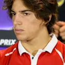 Roberto Merhi (ESP) Marussia during the press conference at Formula One World Championship, Rd13, Singapore Grand Prix, Preparations, Marina Bay Street Circuit, Singapore, Thursday 17 September 2015. © Sutton Motorsport Images