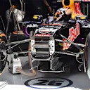 Red Bull Racing RB11 in the garage at Formula One World Championship, Rd5, Spanish Grand Prix Practice, Barcelona, Spain, Friday 8 May 2015. © Sutton Motorsport Images