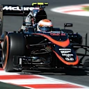 Jenson Button (GBR) McLaren MP4-30 at Formula One World Championship, Rd5, Spanish Grand Prix Practice, Barcelona, Spain, Friday 8 May 2015. © Sutton Motorsport Images