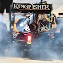 Nico Hulkenberg (GER) Force India VJM08 and tyre smoke at Formula One World Championship, Rd5, Spanish Grand Prix Practice, Barcelona, Spain, Friday 8 May 2015. © Sutton Motorsport Images