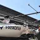 Felipe Massa (BRA) Williams FW37 makes a pit stop at Formula One World Championship, Rd5, Spanish Grand Prix Practice, Barcelona, Spain, Friday 8 May 2015. © Sutton Motorsport Images