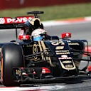 Romain Grosjean (FRA) Lotus E23 Hybrid at Formula One World Championship, Rd5, Spanish Grand Prix Qualifying, Barcelona, Spain, Saturday 9 May 2015. © Sutton Motorsport Images