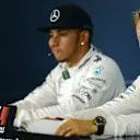 Nico Rosberg (GER) Mercedes AMG F1 at the Qualifying Press Conference at Formula One World Championship, Rd5, Spanish Grand Prix Qualifying, Barcelona, Spain, Saturday 9 May 2015. © Sutton Motorsport Images