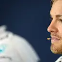 Nico Rosberg (GER) Mercedes AMG F1 at the Qualifying Press Conference at Formula One World Championship, Rd5, Spanish Grand Prix Qualifying, Barcelona, Spain, Saturday 9 May 2015. © Sutton Motorsport Images