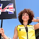 Grid girl at Formula One World Championship, Rd5, Spanish Grand Prix Qualifying, Barcelona, Spain, Saturday 9 May 2015. © Sutton Motorsport Images