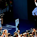 Nico Rosberg (GER) Mercedes AMG F1 celebrates in parc ferme at Formula One World Championship, Rd5, Spanish Grand Prix Race, Barcelona, Spain, Sunday 10 May 2015. © Sutton Motorsport Images