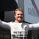 Race winner Nico Rosberg (GER) Mercedes AMG F1 celebrates in parc ferme at Formula One World Championship, Rd5, Spanish Grand Prix Qualifying, Barcelona, Spain, Saturday 9 May 2015. © Sutton Motorsport Images
