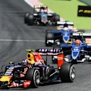 Daniil Kvyat (RUS) Red Bull Racing RB11 at Formula One World Championship, Rd5, Spanish Grand Prix Race, Barcelona, Spain, Sunday 10 May 2015. © Sutton Motorsport Images