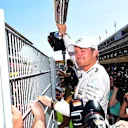 Race winner Nico Rosberg (GER) Mercedes AMG F1 celebrates with the trophy at Formula One World Championship, Rd5, Spanish Grand Prix Race, Barcelona, Spain, Sunday 10 May 2015. © Sutton Motorsport Images