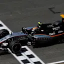 Sergio Perez (MEX) Force India VJM08 at Formula One World Championship, Rd5, Spanish Grand Prix Race, Barcelona, Spain, Sunday 10 May 2015. © Sutton Motorsport Images