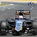 Nico Hulkenberg (GER) Force India VJM08 on the grid at Formula One World Championship, Rd5, Spanish Grand Prix Race, Barcelona, Spain, Sunday 10 May 2015. © Sutton Motorsport Images