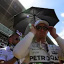 Nico Rosberg (GER) Mercedes AMG F1 on the grid at Formula One World Championship, Rd5, Spanish Grand Prix Qualifying, Barcelona, Spain, Saturday 9 May 2015. © Sutton Motorsport Images