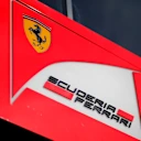 Ferrari logo at Formula One World Championship, Rd5, Spanish Grand Prix Preparations, Barcelona, Spain, Thursday 7 May 2015. © Sutton Motorsport Images