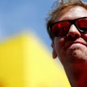 Sebastian Vettel (GER) Ferrari at Formula One World Championship, Rd5, Spanish Grand Prix Preparations, Barcelona, Spain, Thursday 7 May 2015. © Sutton Motorsport Images