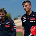 Max Verstappen (NDL) Scuderia Toro Rosso walks the track at Formula One World Championship, Rd5, Spanish Grand Prix Preparations, Barcelona, Spain, Thursday 7 May 2015. © Sutton Motorsport Images