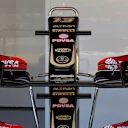 Lotus E23 nose and front wings at Formula One Testing, Day One, Barcelona, Spain, 12 May 2015. © Sutton Motorsport Images