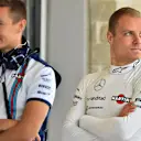 Valtteri Bottas (FIN) Williams with Antti Vierula (FIN) trainer at Formula One World Championship, Rd16, United States  Grand Prix, Practice, Austin, Texas, USA, Friday 23 October 2015. © Sutton Motorsport Images