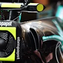 Mercedes AMG F1 W06 airbox at Formula One World Championship, Rd16, United States  Grand Prix, Practice, Austin, Texas, USA, Friday 23 October 2015. © Sutton Motorsport Images