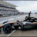 Sergio Perez (MEX) Force India VJM08 at Formula One World Championship, Rd16, United States  Grand Prix, Practice, Austin, Texas, USA, Friday 23 October 2015. © Sutton Motorsport Images