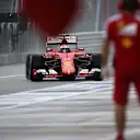Kimi Raikkonen (FIN) Ferrari SF15-T at Formula One World Championship, Rd16, United States  Grand Prix, Practice, Austin, Texas, USA, Friday 23 October 2015. © Sutton Motorsport Images