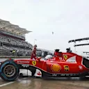 Sebastian Vettel (GER) Ferrari SF15-T at Formula One World Championship, Rd16, United States  Grand Prix, Practice, Austin, Texas, USA, Friday 23 October 2015. © Sutton Motorsport Images