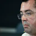 Eric Boullier (FRA) McLaren Racing Director in the press conference at Formula One World Championship, Rd16, United States  Grand Prix, Practice, Austin, Texas, USA, Friday 23 October 2015. © Sutton Motorsport Images