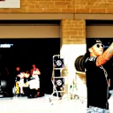 Lewis Hamilton (GBR) Mercedes AMG F1 takes a selfie at Formula One World Championship, Rd16, United States  Grand Prix, Practice, Austin, Texas, USA, Friday 23 October 2015. © Sutton Motorsport Images