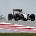 Sergio Perez (MEX) Force India VJM08 at Formula One World Championship, Rd16, United States  Grand Prix, Qualifying, Austin, Texas, USA, Saturday 24 October 2015. © Sutton Motorsport Images