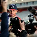 Lewis Hamilton (GBR) Mercedes AMG F1 celebrates at Formula One World Championship, Rd16, United States  Grand Prix, Race, Austin, Texas, USA, Sunday 25 October 2015. © Sutton Motorsport Images