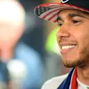 Lewis Hamilton (GBR) Mercedes AMG F1 celebrates at Formula One World Championship, Rd16, United States  Grand Prix, Race, Austin, Texas, USA, Sunday 25 October 2015. © Sutton Motorsport Images