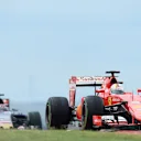 Sebastian Vettel (GER) Ferrari SF15-T at Formula One World Championship, Rd16, United States  Grand Prix, Race, Austin, Texas, USA, Sunday 25 October 2015. © Sutton Motorsport Images