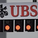 UBS signage and red lights at Formula One World Championship, Rd16, United States  Grand Prix, Race, Austin, Texas, USA, Sunday 25 October 2015. © Sutton Motorsport Images